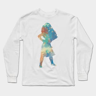 Character Inspired Silhouette Long Sleeve T-Shirt